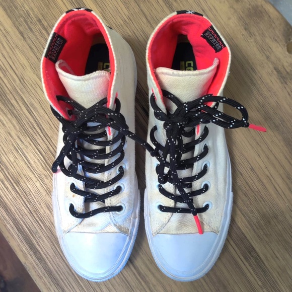 Converse All Star Lunarlon Chuck II High Top Sneakers Unisex W Sz 8 / M Sz 6 - Picture 4 of 11